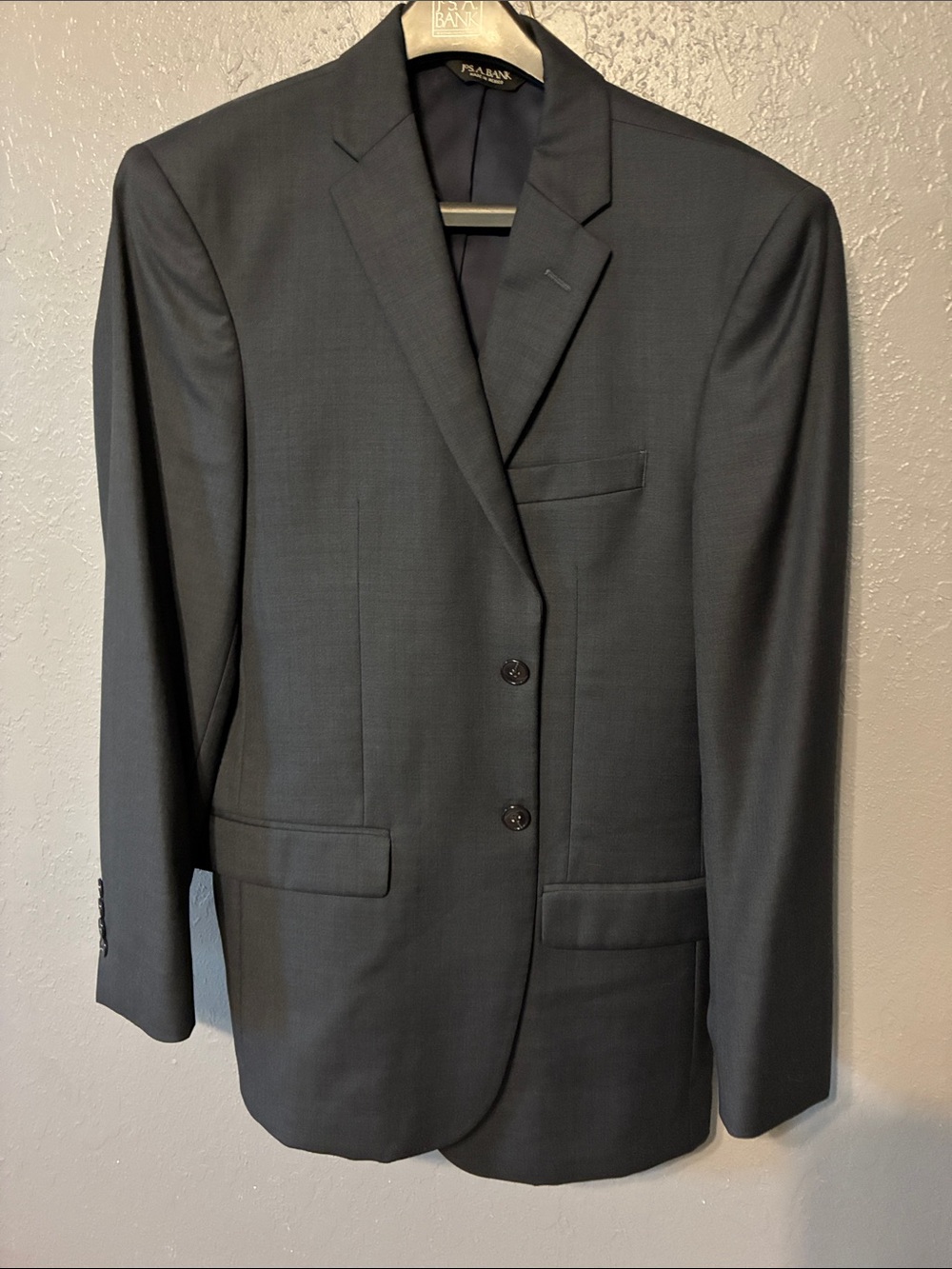 Jos. A. Bank Men's Navy Two-Button Suit